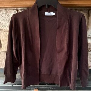 Classic Brown Women's Cardigan